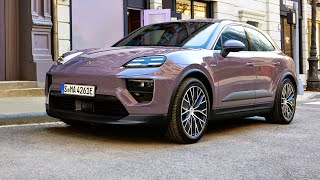 All-new 2024 Porsche Macan EV - Best Compact Luxury Crossover SUV | Macan Specs Features