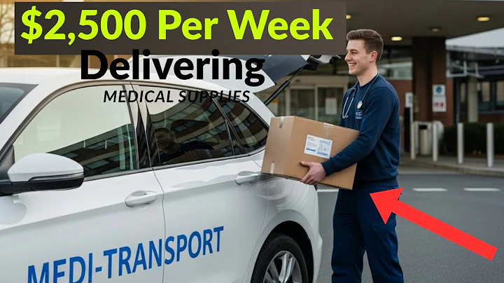 $2,500 Per Week Delivering Medical Supplies Using Your Car (Side Hustle)