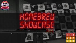 MarcoTV Homebrew Showcase at Texas Pinball Festival 2026