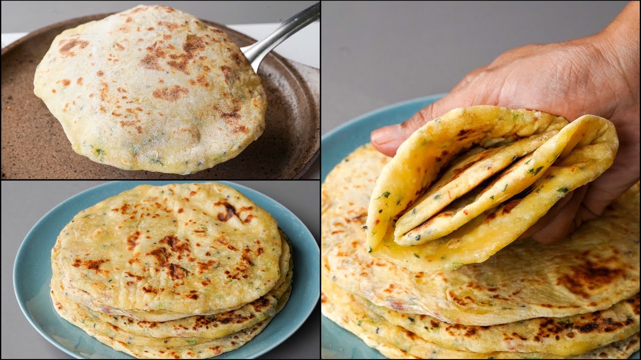 ⁣Aloo Butter Naan Recipe | Potato Butter Bread | Breakfast Recipe | Easy Snacks Recipe | N'Oven