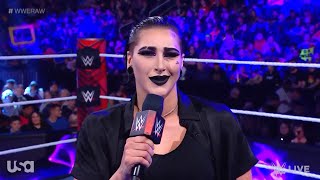 Bayley interrupts and confronts Rhea Ripley - WWE RAW 3\/20\/2023