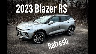 2023 Chevy Blazer RS - What changed?! - Walk Around and Review