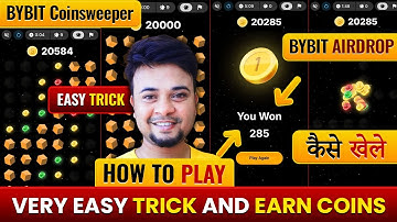 Bybit coin sweeper game kaise khele bybit coin sweeper how to play bybit coin sweeper | coinsweeper