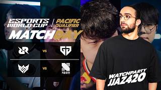 🔴Live ดูแข่ง EWC RRQ vs GENG และตามผม FS Live Score l !me...