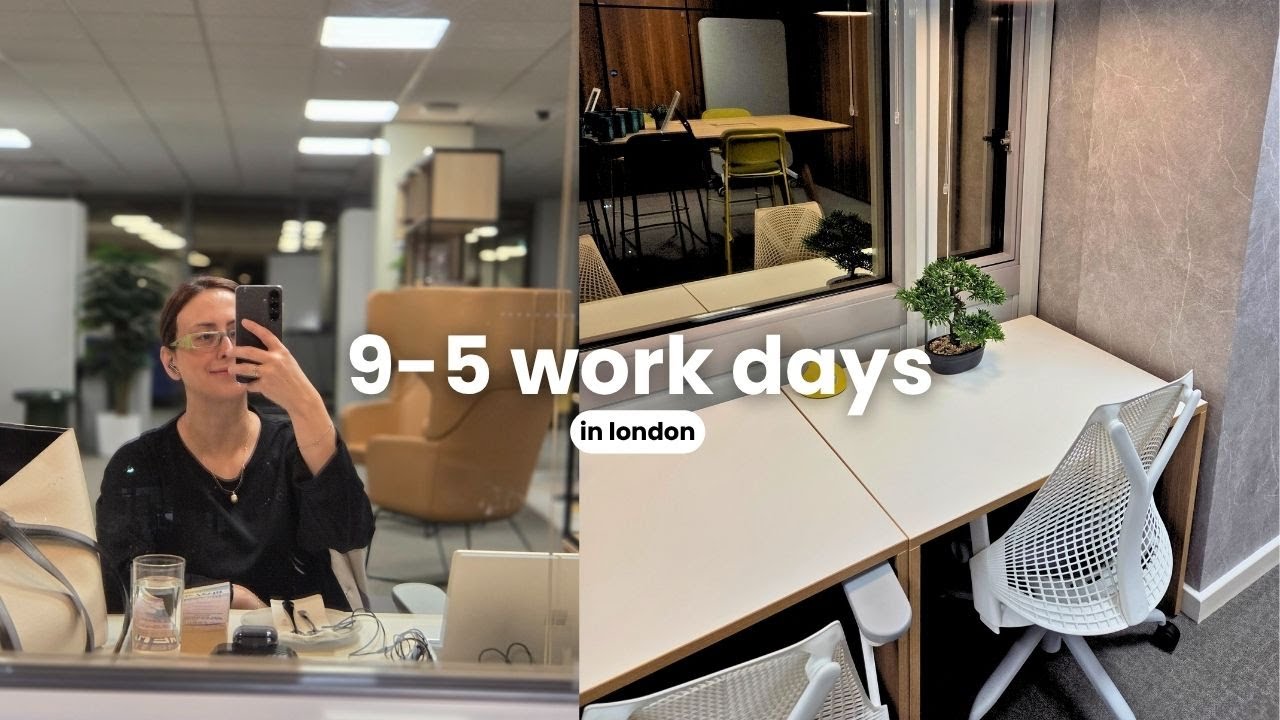 Реалистичная корпоративная жизнь в Лондоне | Неспешная осенняя атмосфера