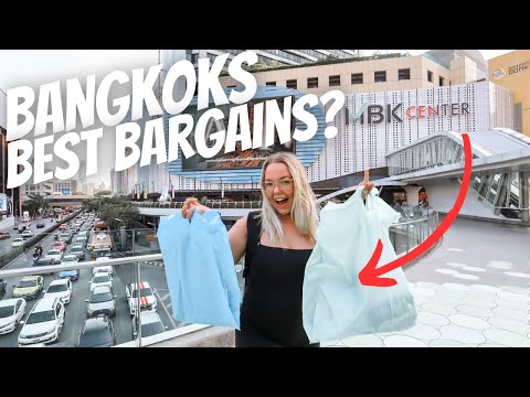 I TRIED HAGGLING AT MBK CENTER IN 2022 (Silom Morning Market and Don Don Donki)🇹🇭
