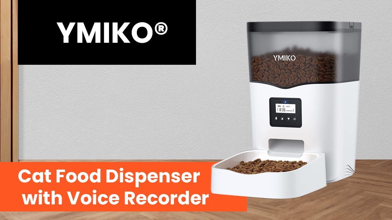 Ymiko Automatic Cat Feeder - YouTube