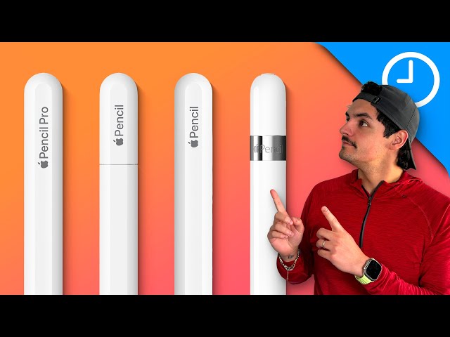 Which Apple Pencil Is Right For you? | Apple Pencil Buying Guide class=