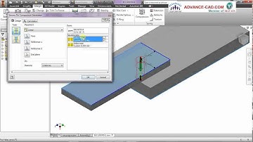 Sử dụng thư viện chi tiết máy trong inventor