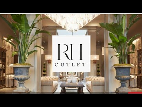 Wonderful restoration hardware outlet westbury Restoration Hardware Outlet Prices For The Holidays Restorationhardware Rhinspiration Shopwithme Youtube