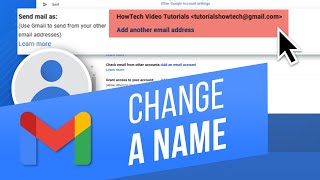 كيفية تغيير اسم العرض الخاص بك في Gmail | تغيير اسم المرسل الخاص بك في Gmail