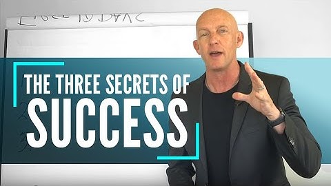 THE THREE SECRETS OF EPIC SUCCESS - KEVIN WARD