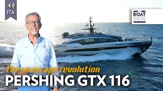 [ITA] NEW PERSHING GTX 116  Performance Yacht Tour  The Boat Show