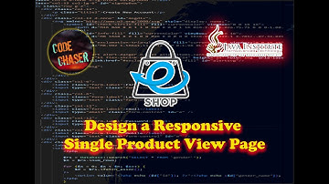 Design a responsive single product view page