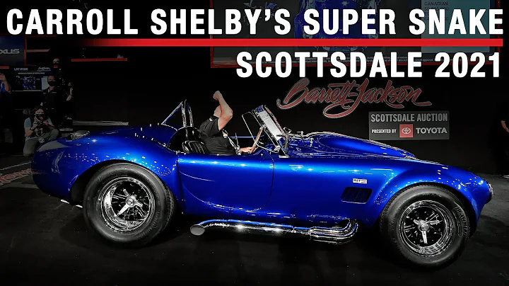 SOLD! - Carroll Shelby's Super Snake - BARRETT-JAC...
