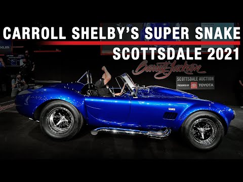 Video: Jaguar i Shelby Cobra Dražbeni prodaja Svjetski rekord