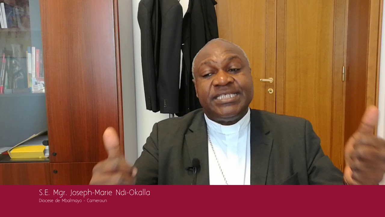 Msgr. Joseph Marie Ndi Okalla, Eveque de Mbalmayo, Cameroun YouTube