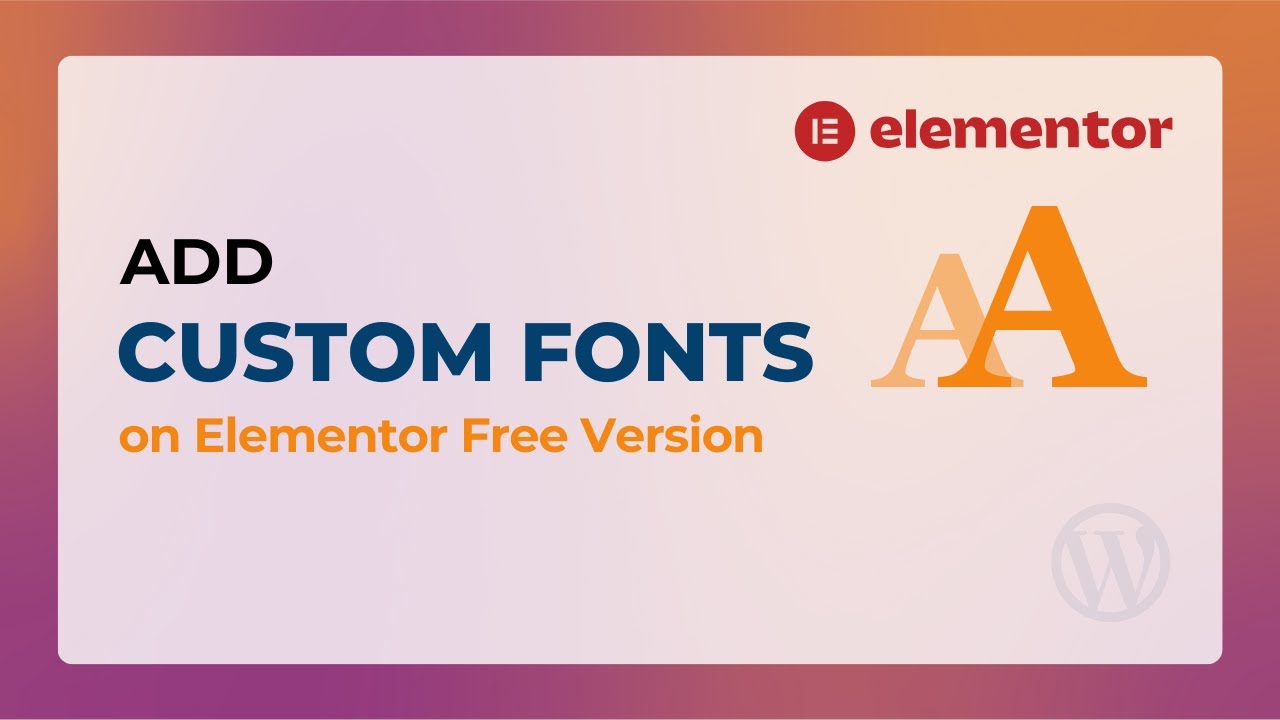 Hub Elementor - How to use custom fonts? - LiquidThemes Knowledge Base