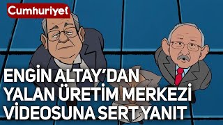 Engin Altay'dan, AKP'nin paylaştığı 'Yalan Üretim Merkezi' videosuna 'Şaşkın ördek' yanıtı