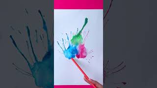 Vibrant Colors Come to Life – Easy Painting Idea! 🎨