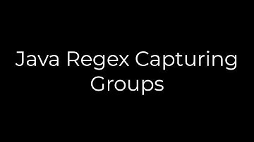Java :Java Regex Capturing Groups(5solution)