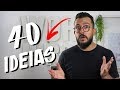 40 IDEIAS MILAGROSAS PARA VC ECONOMIZAR UMA FORTUNA I DIY I PAULO BIACCHI