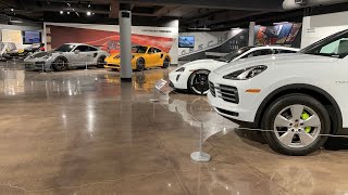 Porsche Santa Clarita Wunderground Museum walk thru in 4K