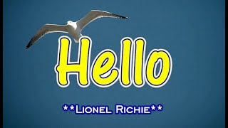 Hello - Lionel Richie (KARAOKE VERSION) chords