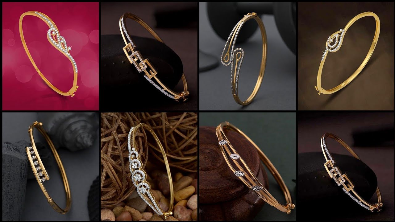 Buy Fashionable Modern Gold Bracelet Design One Gram Gold Jewellery Online