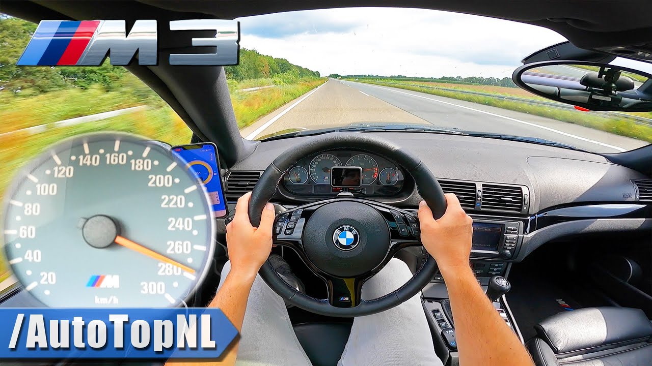 BMW M3 E46 Still Has It During Autobahn Top Speed Run