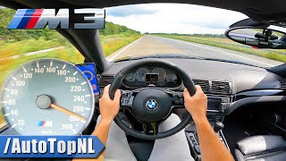BMW M3 E46 | TOP SPEED on AUTOBAHN [NO SPEED LIMIT] by AutoTopNL