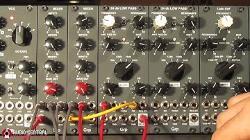 Grp Synthesizer 24 dB Low Pass Filter