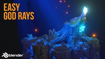 Easy God Rays or Sun Rays in Blender