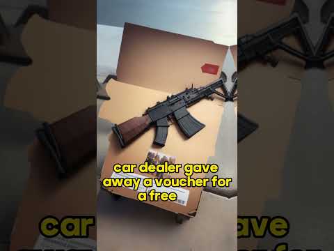 He Gave Away Vouchers For Free AK-47 With Each Purchase  #facts #trending #history #viral #shorts
