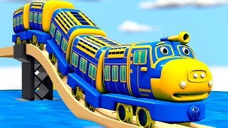 Train City Cartoon - Choo Choo Train - Toy TRAIN CARTOON - Trains for Childrens