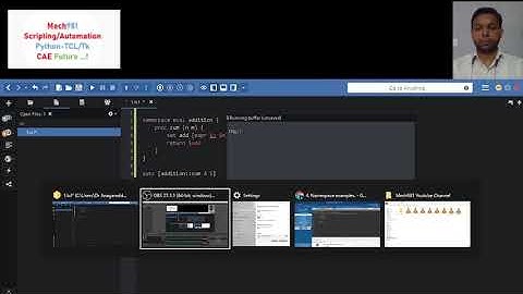Basics of TCL/TK - 14 - Part 1 #Hypermesh Scripting