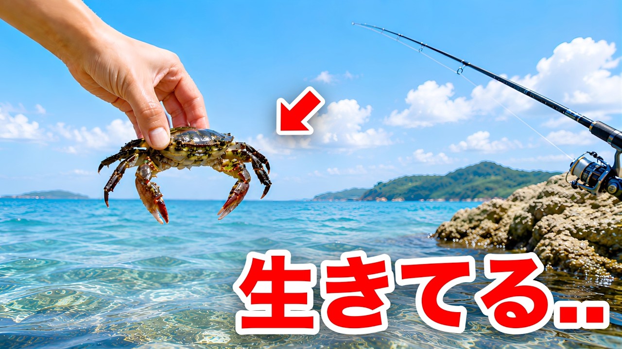 【0円釣り】海に落としたらバケモノ釣れた...
