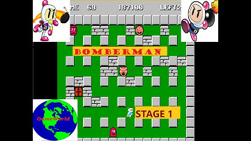 Bomberman Gameplay Walkthrough Stage 1