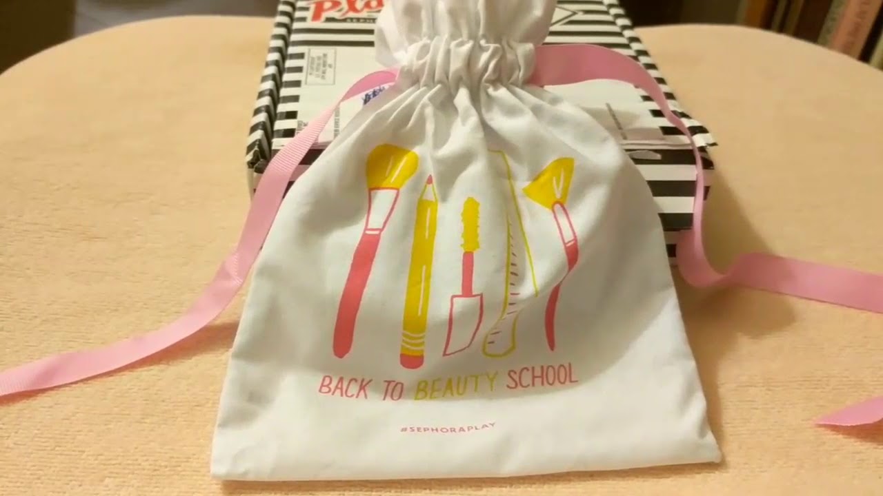 PLAY BY SEPHORA AUGUST 2018