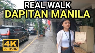 REAL WALK at NEW DAPITAN MANILA | HIGH RISE EXPERIENCE AROUND SAMPALOC MANILA PHILIPPINES [4K]