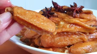 Rahasia 3 Macam Resep Sayap Ayam Cina Losoi Kaiyik Hong Kong Soy Sauce Chicken Wings 紅燒雞翼