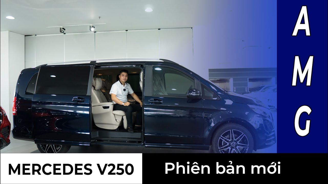 Giá bán và thông tin chi tiết xe 7 chỗ Mercedes VClass tại Việt Nam