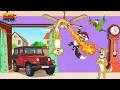 DO NOT DISTURB KATKAR | honey bunny cartoon in hindi | cartoon for kids
