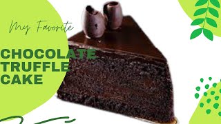 Easy Chocolate cake Recipe || ChocolateTruffles Cake || Malayalam @JourneyWithFlavours