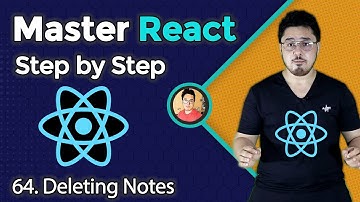 Adding "delete note" functionality to iNotebook | Complete React Course in Hindi #64