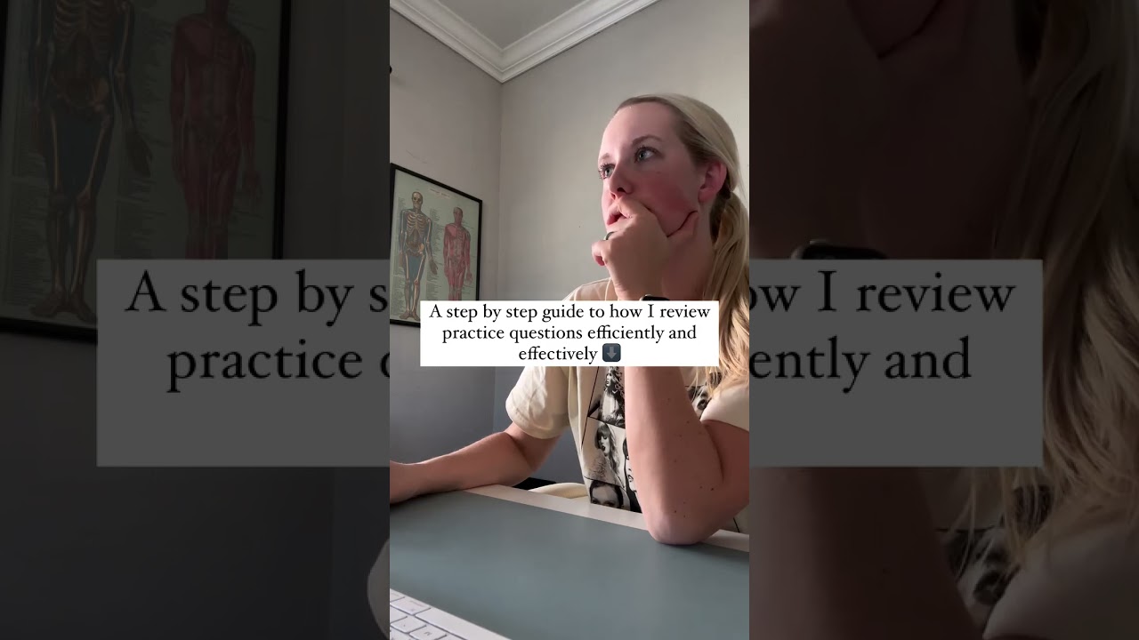 How to review your practice questions quickly and efficiently ⬇️