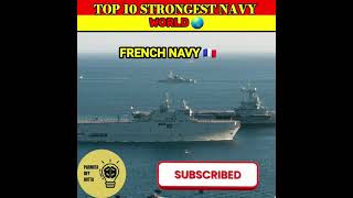 TOP 10 STRONGEST NAVY IN THE WORLD|#SHORTS #SHORTSVIRAL #navyships#indiaairforce#usnavy #russiannavy