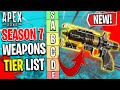 An APEX PREDATORS Season 7 WEAPONS TIER LIST! - Apex Legends Season 7