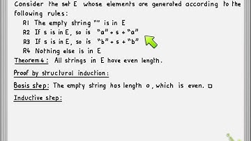 Discrete Structures [Lecture 26 / Segment 8] - Structural induction - Part 8/8