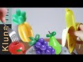 How to make BALLOON FRUIT - creative balloonart tricks / hacks / lesson / DIY tutorial for beginners